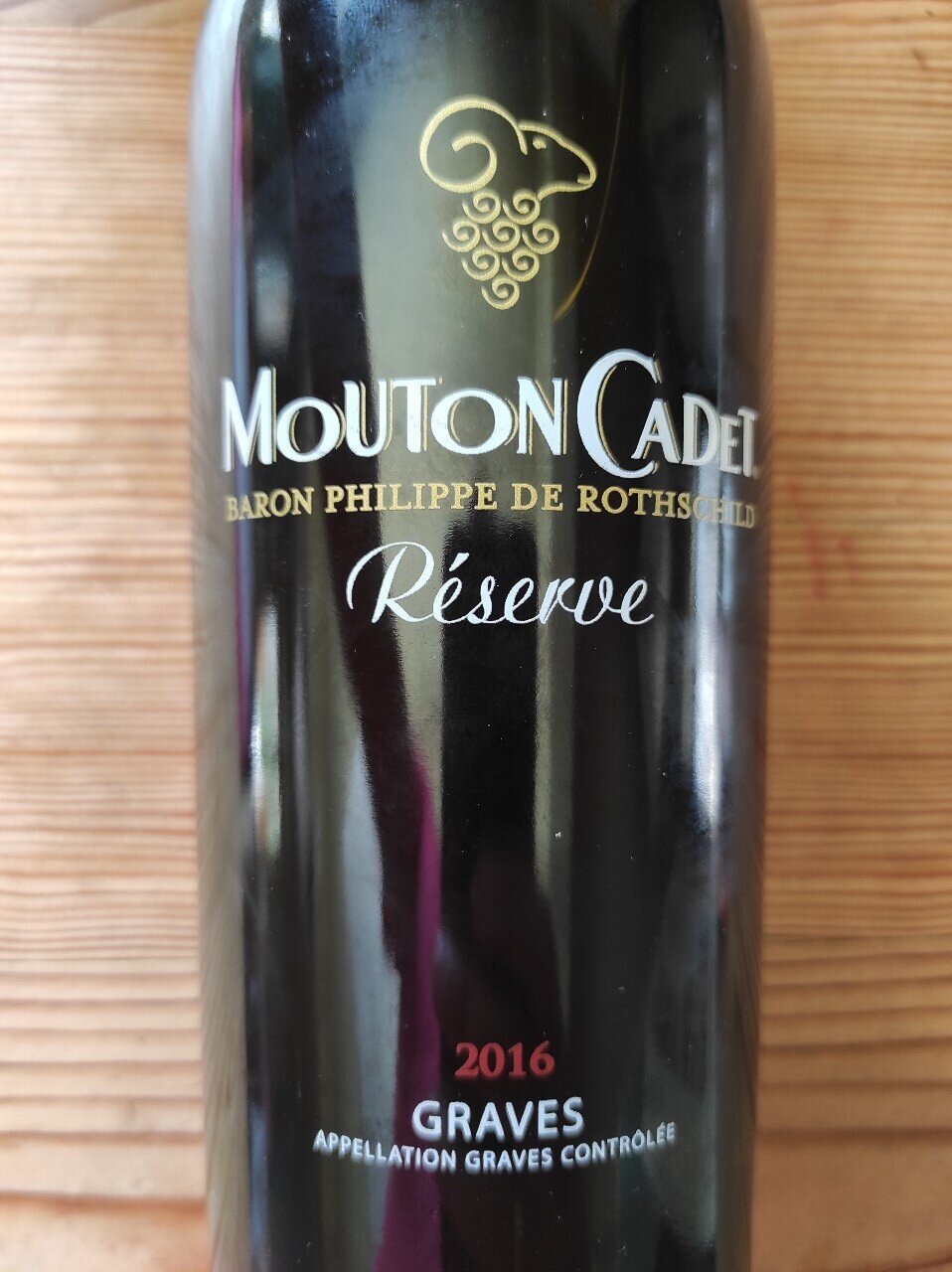 Château Mouton Cadet Reserve 2016, Baron de Rothschild — Wine Vein